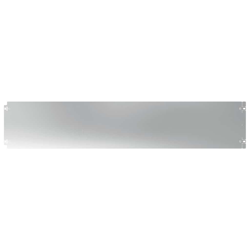Vidaxl Rasenkanten 10 Stück 20x103 cm verzinkter Stahl