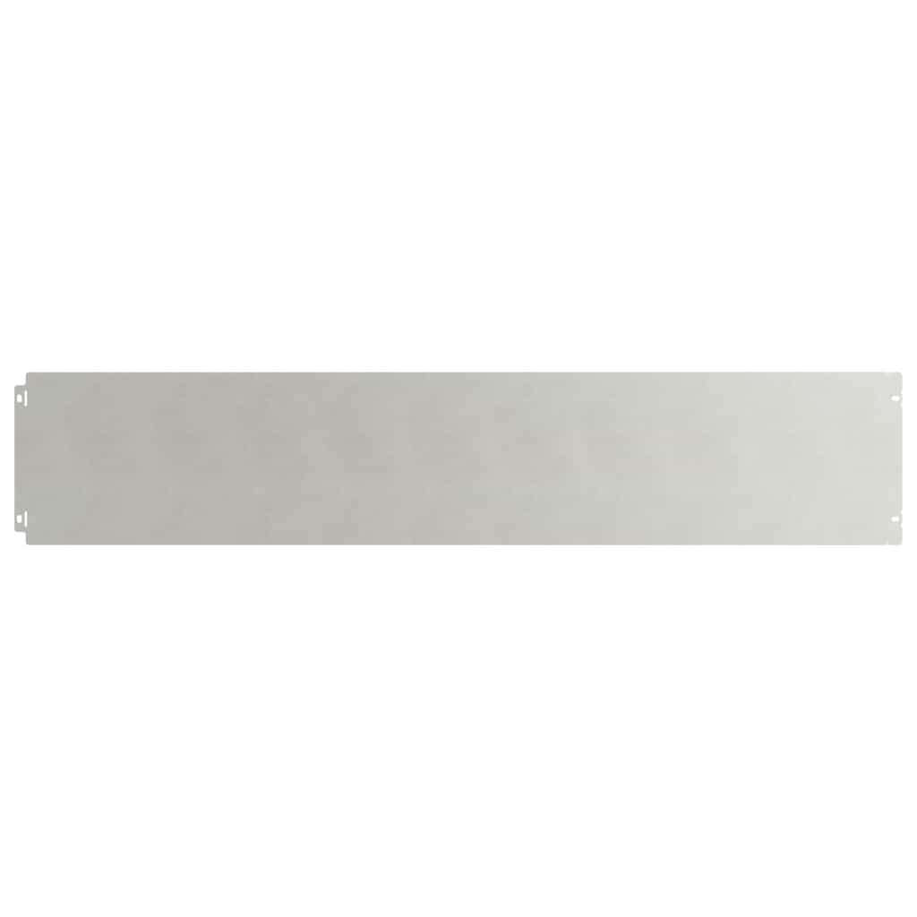 Vidaxxl Rasenkanten 30 Stück 20x103 cm Edelstahl
