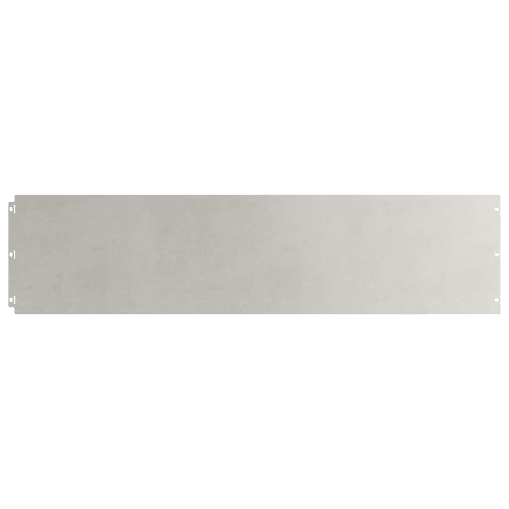 Vidaxxl Rasenkanten 10 Stück 25x103 cm Edelstahl