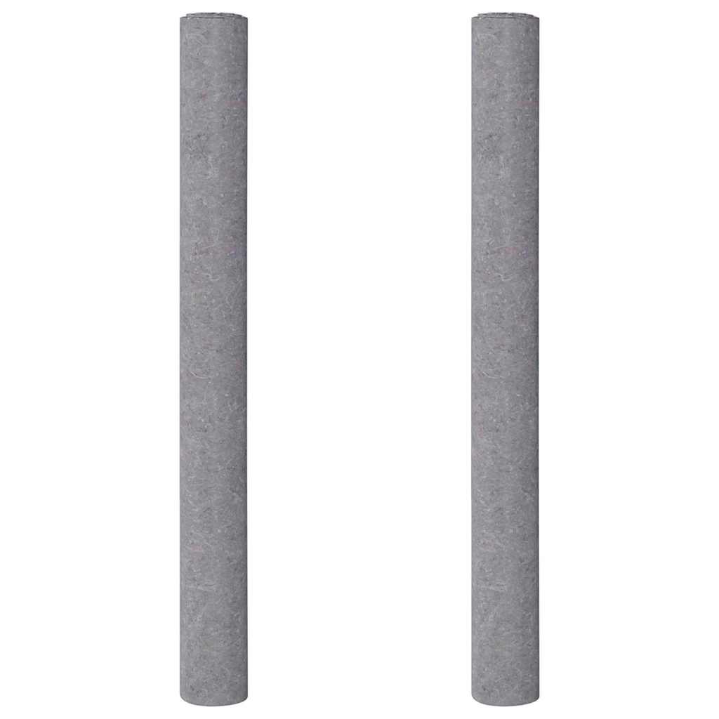 VidaXL Anti-Rutsch-Malervlies 2 Stk. 5 m 220 g m² Grau