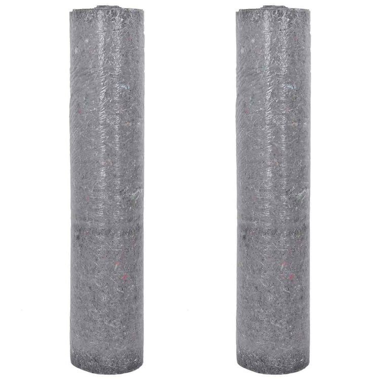 Vidaxl Anti-Rutsch-Malervlies 2 Stück 25 m 220 g m² grau