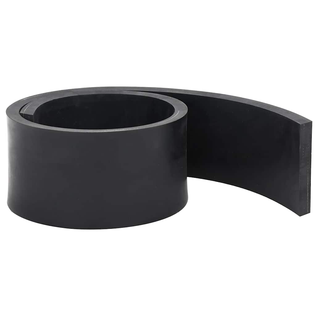 VidaXL Gummikante für Schneepflug 80x8x1 cm schwarz