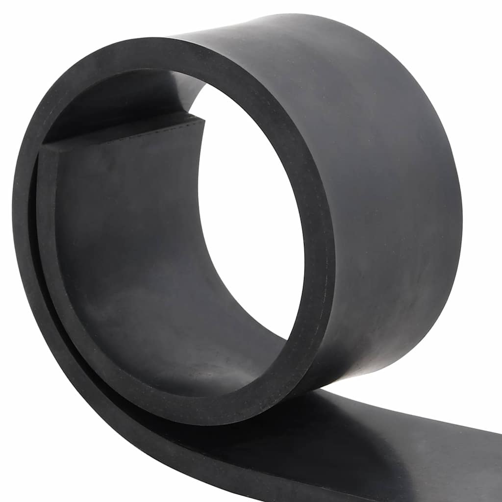 VidaXL Gummikante für Schneepflug 80x8x1 cm schwarz
