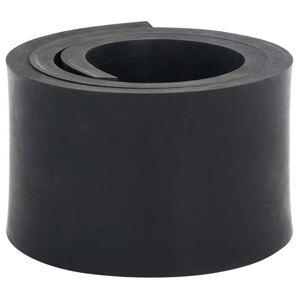 Vidaxxl Gummikante für Schneepflug 120x8x1 cm schwarz