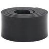 Vidaxxl Gummikante für Schneepflug 180x8x1 cm schwarz