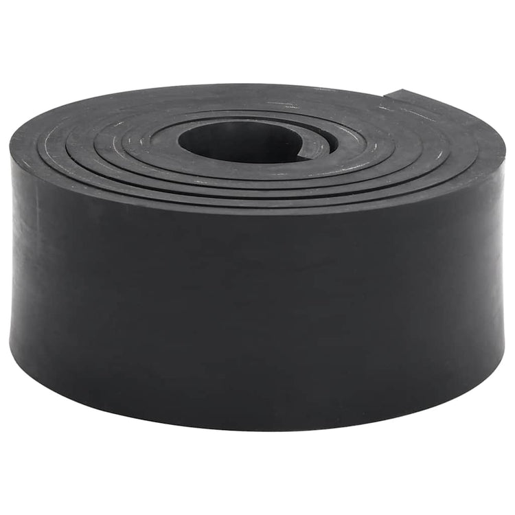 Vidaxxl Gummikante für Schneepflug 250x8x1 cm schwarz