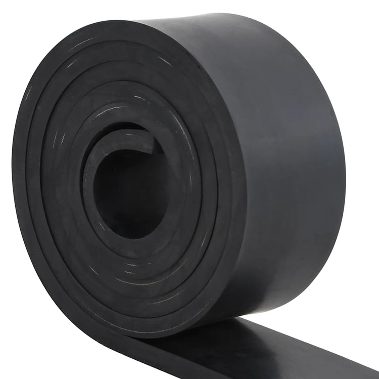 Vidaxxl Gummikante für Schneepflug 250x8x1 cm schwarz