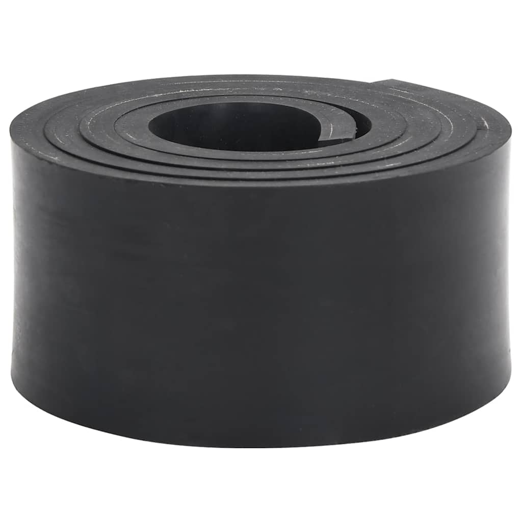Vidaxxl Gummikante für Schneepflug 180x10x1 cm schwarz