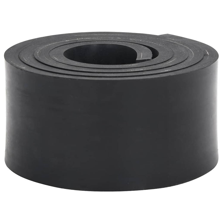 Vidaxxl Gummikante für Schneepflug 180x10x1 cm schwarz