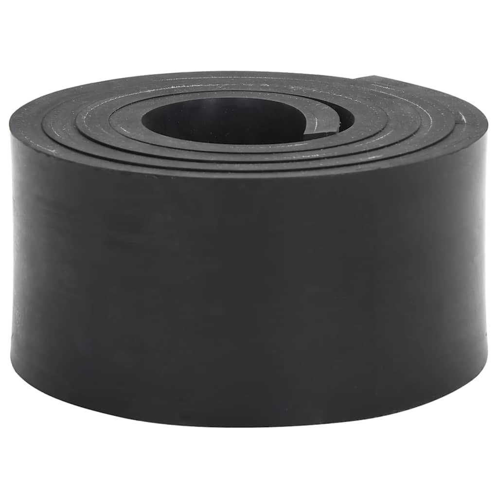 VidaXL Gummikante für Schneepflug 200x10x1 cm schwarz