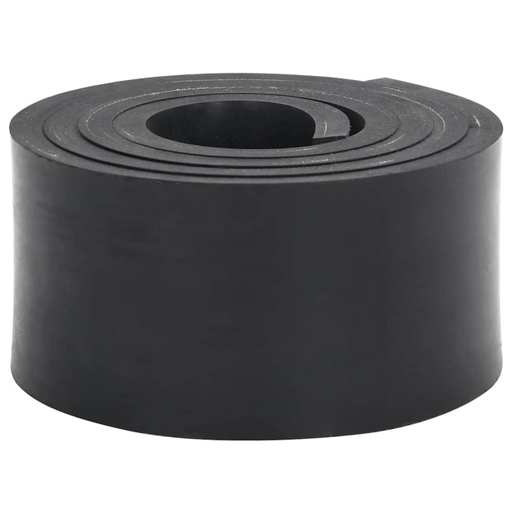 VidaXL Gummikante für Schneepflug 200x10x1 cm schwarz