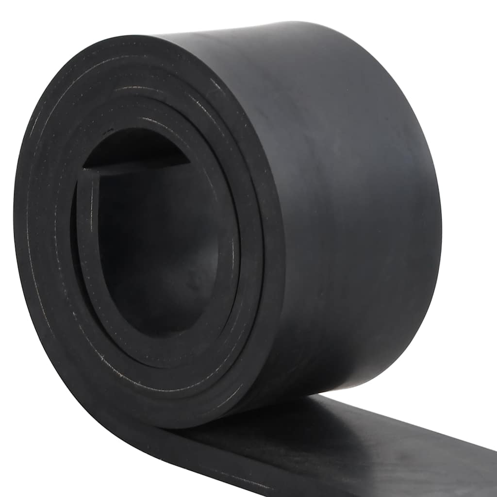 VidaXL Gummikante für Schneepflug 200x10x1 cm schwarz