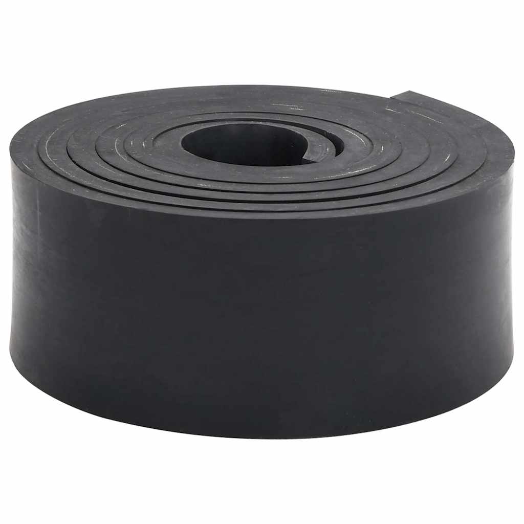 Vidaxxl Gummikante für Schneepflug 250x10x1 cm schwarz