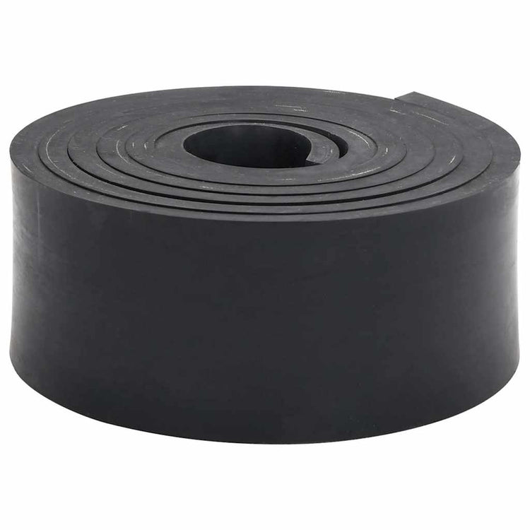 Vidaxxl Gummikante für Schneepflug 250x10x1 cm schwarz