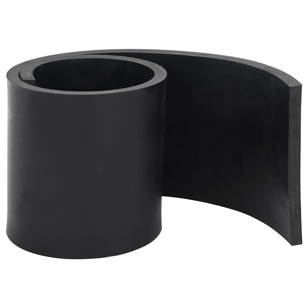 Vidaxx Gummikante für Schneepflug 100x15x1 cm schwarz