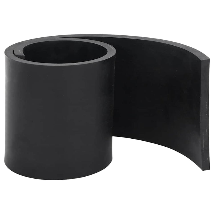 Vidaxx Gummikante für Schneepflug 120x15x1 cm schwarz