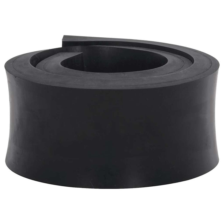 Vidaxl Gummi Kante für Schneepflug 80x10x2 cm schwarz