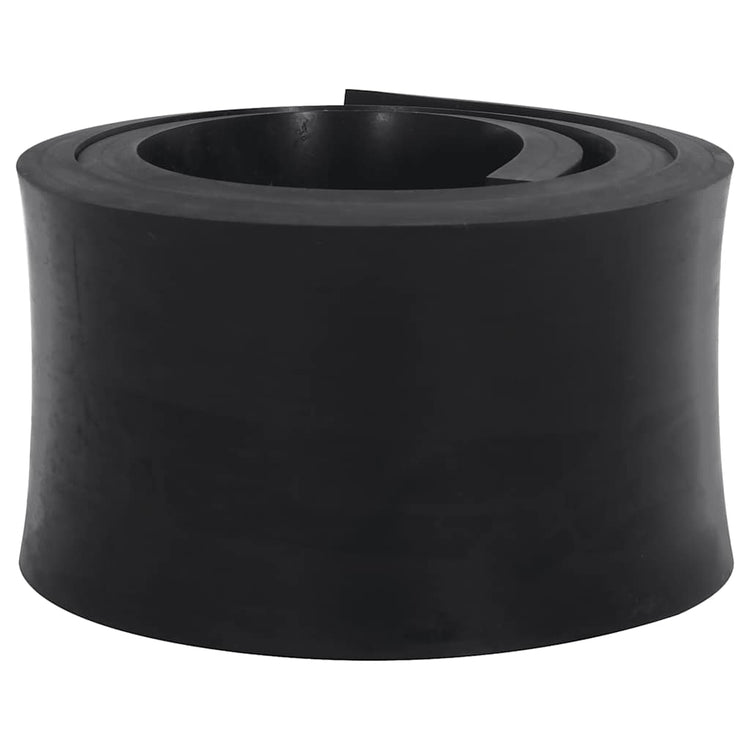Vidaxl Gummikante für Schneepflug 150x15x2 cm Schwarz