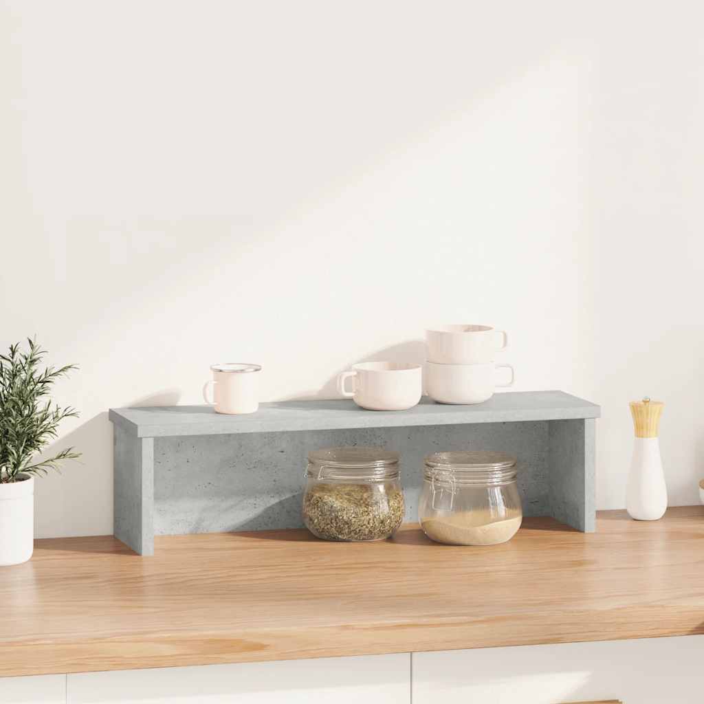 Vidaxl Kitchen Rack Stapelbar 50x15x16 cm verarbeiteter Holzbetonpreis