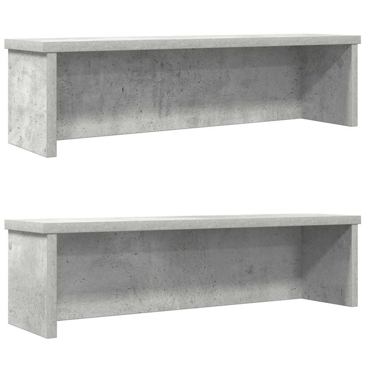 Vidaxl Kitchen Racks Stapelbar 2 PCs 60x15x16 cm Betonpreis