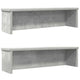 Vidaxl Kitchen Racks Stapelbar 2 PCs 60x15x16 cm Betonpreis