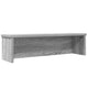 Vidaxl Kitchen Rack Stapelbar 60x15x16cm verarbeitetes Holzgrau Sonoma Oak