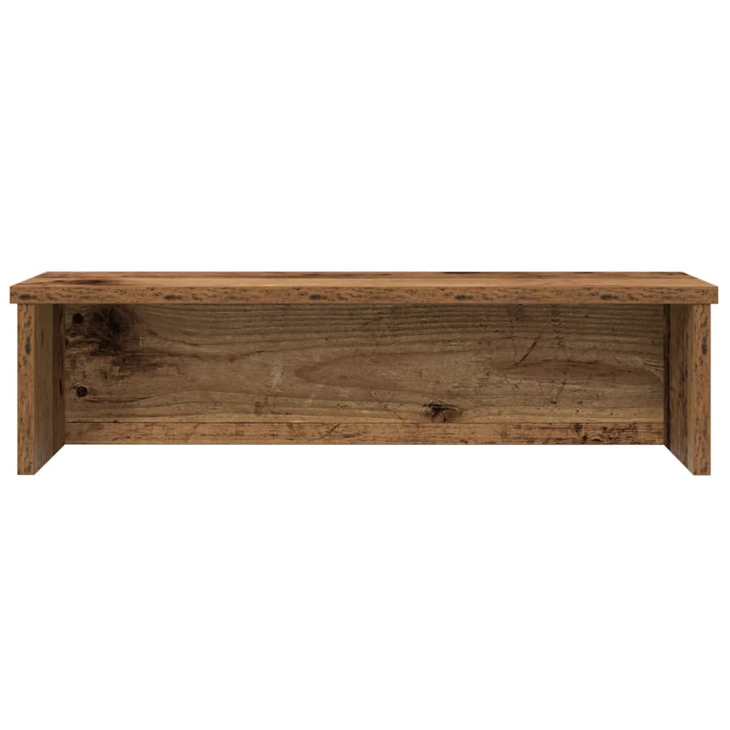 Vidaxl Kitchen -Racks Stapelbar 2 PCs 60x15x16 cm altes Holzfarbe