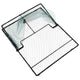 Vidaxl Vogelfalle grün 50 x 60 x 1,9 cm Polyethylen