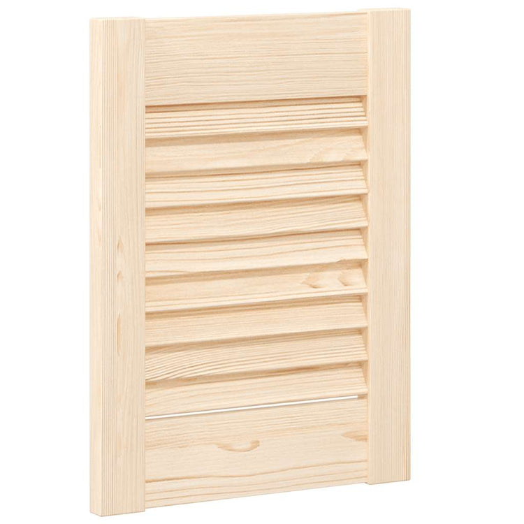 Vidaxx Schranktür mit Lamellen 39,5x29,5 cm massives Kiefernholz