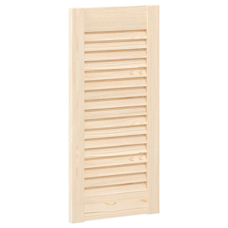 Vidaxx Schranktür mit Lamellen 61,5x29,5 cm massives Kiefernholz