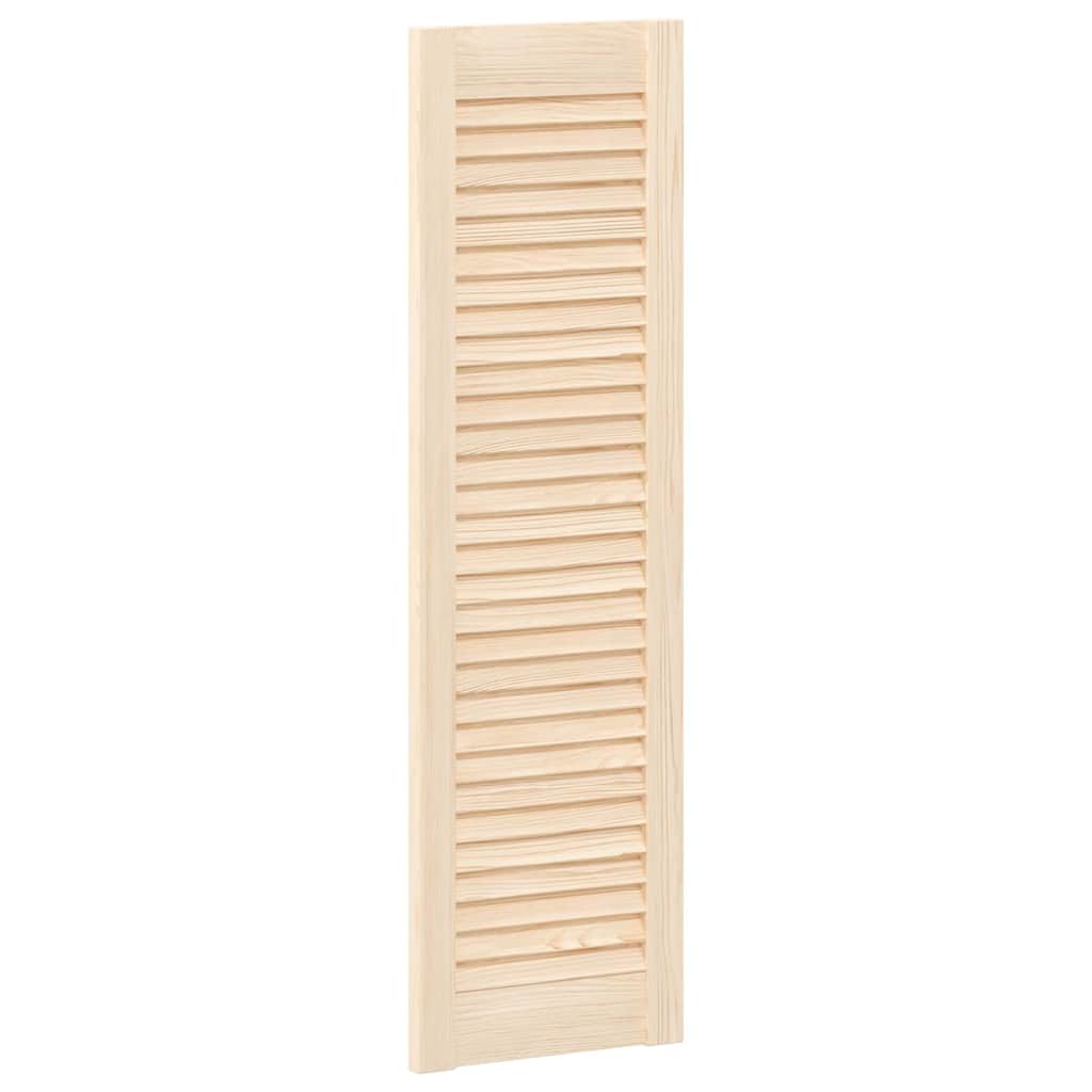 Vidaxx Schranktür mit Lamellen 99x29,5 cm massives Kiefernholz