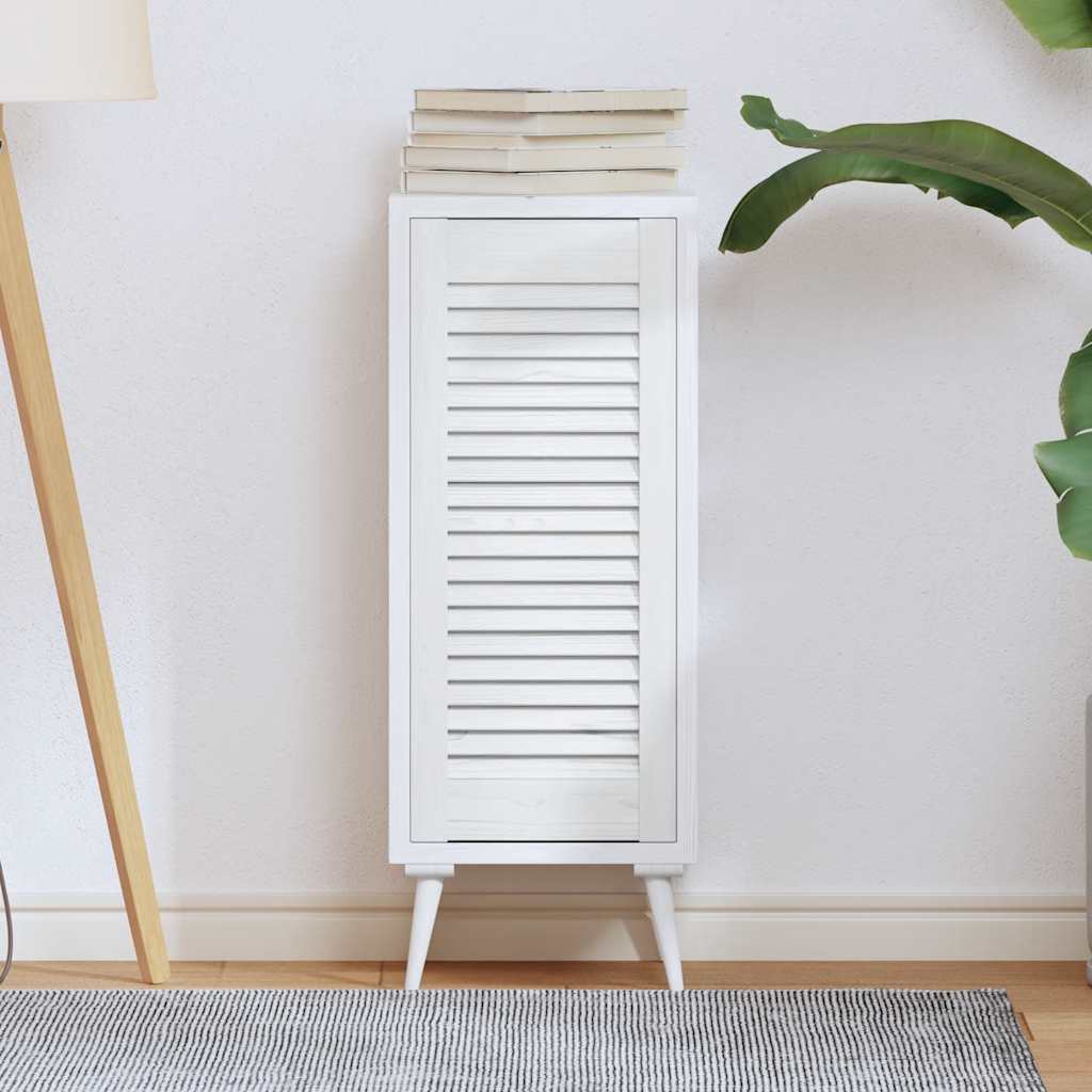 Vidaxx Schranktür-Lamellendesign 69x29,5 cm weiß