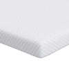 Vidaxxl Matratzenauflage weiß 90 x 190 cm Jacquardstoff