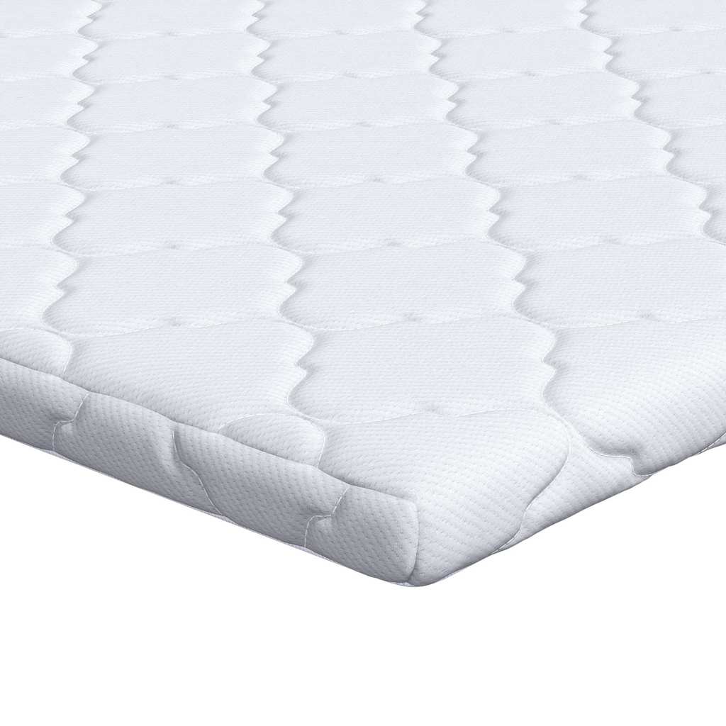 Vidaxl Kokos-Topper mit 70 x 200 cm großem Jacquard-Stoff