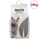 VidaXL Katzenstreu mit Babypuderduft Bentonit 20l