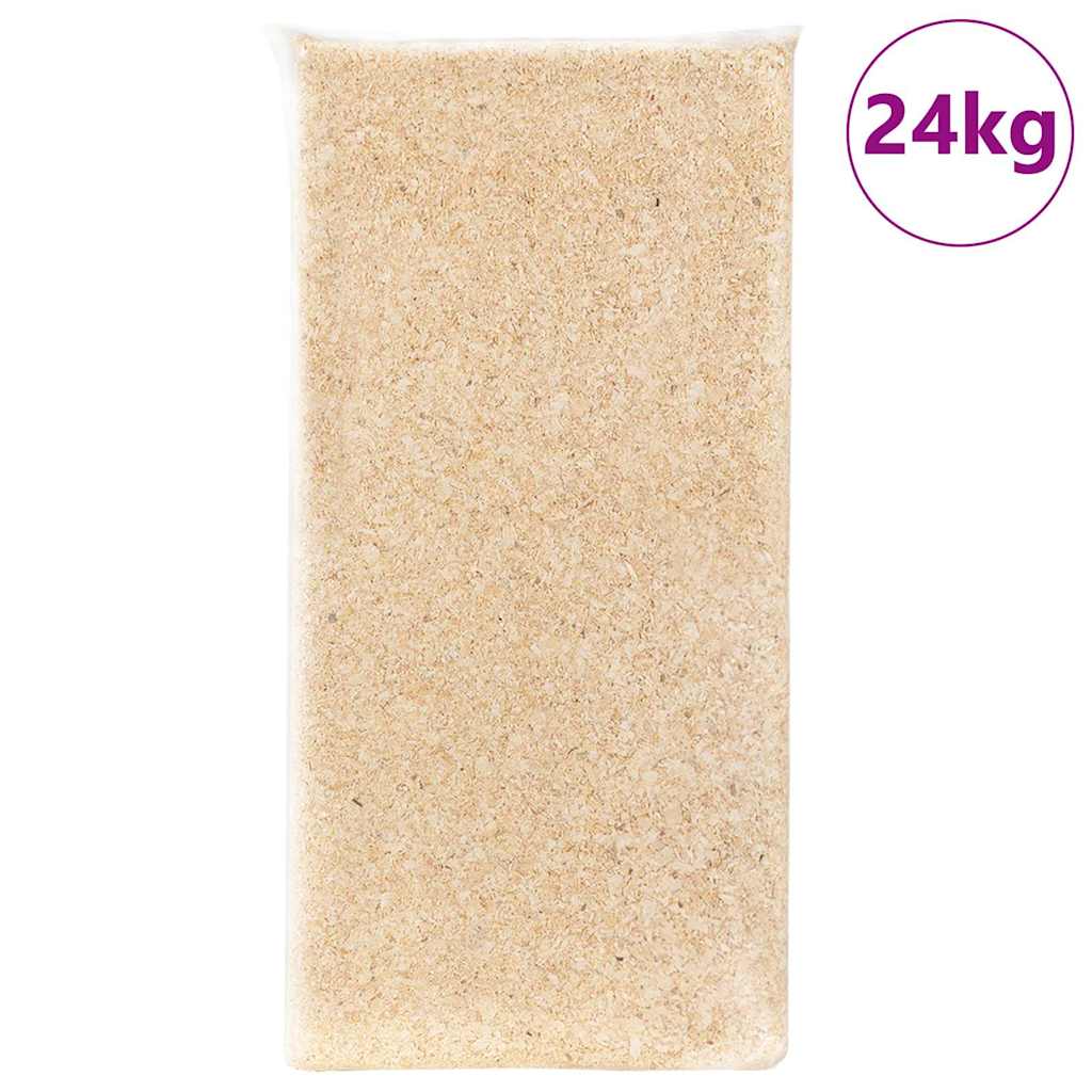 Vidaxl Holzspäne für Tierstreu Nadelholz 24 kg