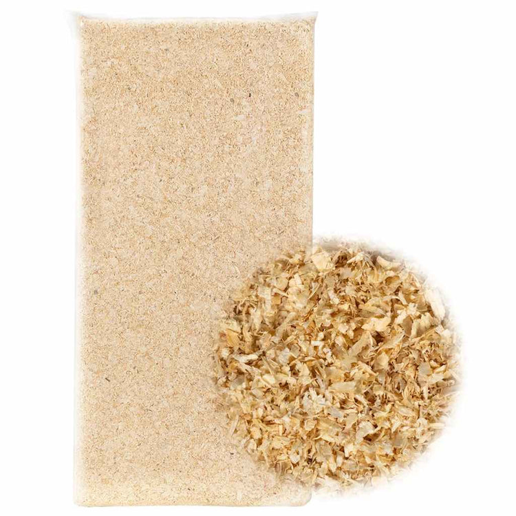 Vidaxl Holzspäne für Tierstreu Nadelholz 24 kg