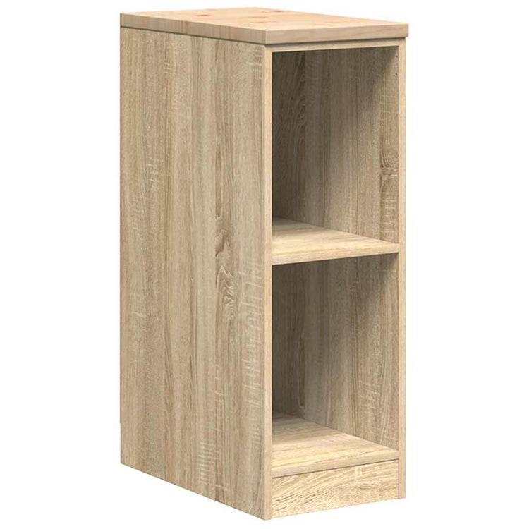 Vidaxx Garagenschrank 30x51x85 cm massives Kiefernholz Sonoma-Eiche farbig