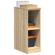 Vidaxx Garagenschrank 30x51x85 cm massives Kiefernholz Sonoma-Eiche farbig