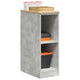 Vidaxx Garagenschrank 30x51x85 cm massives Kiefernholz betongrau