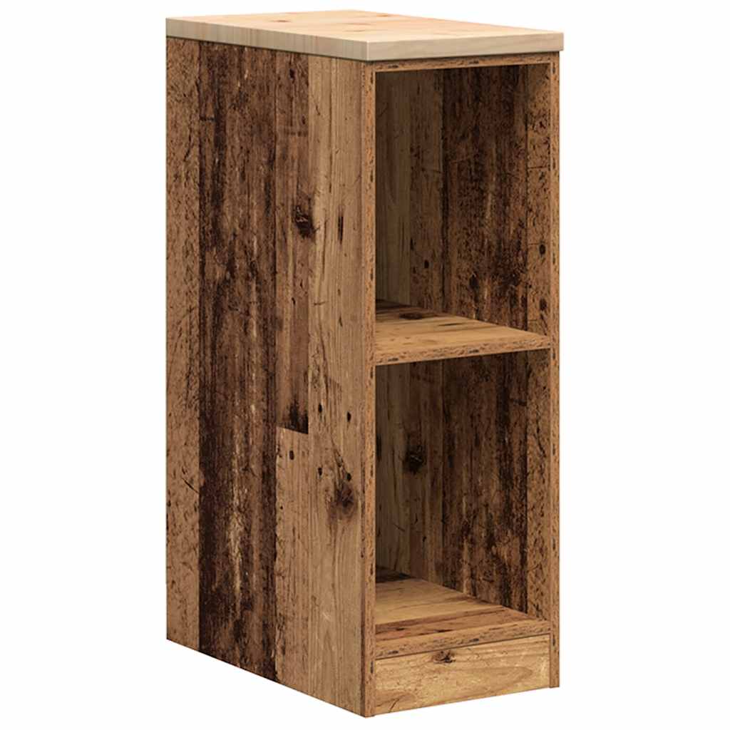 Vidaxx Garagenschrank 30x51x85 cm massives Kiefernholz Altholz