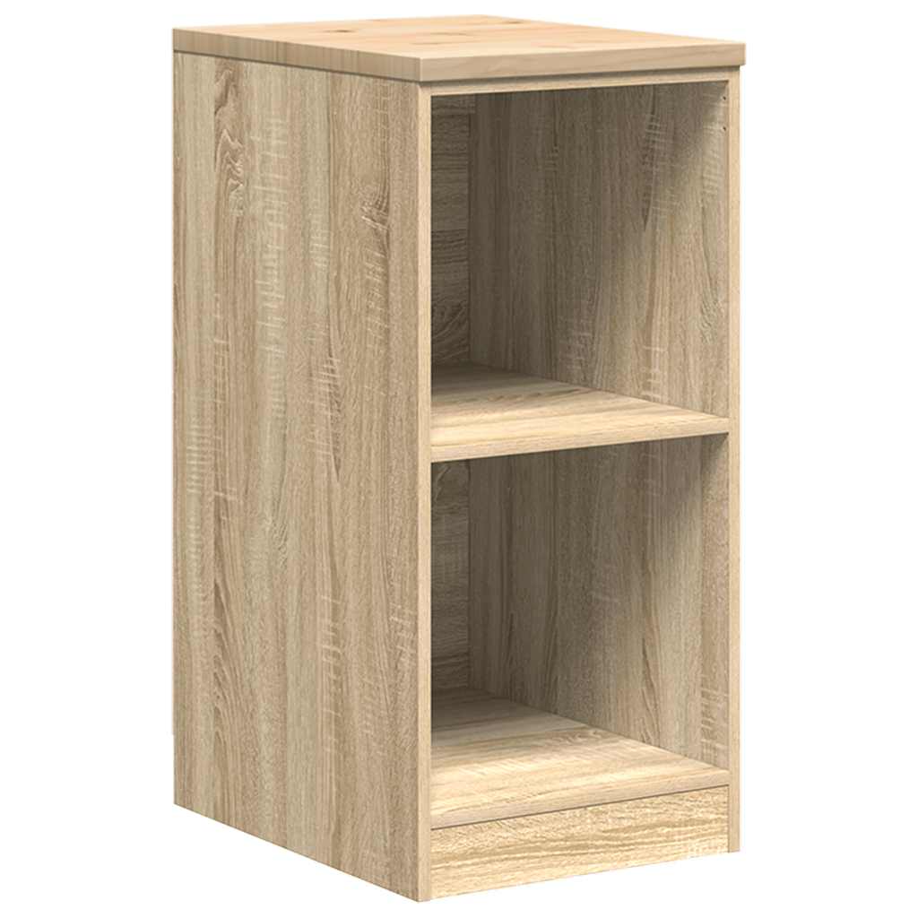 Vidaxx Garagenschrank 40x51x85 cm massives Kiefernholz Sonoma-Eiche farbig