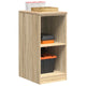 Vidaxx Garagenschrank 40x51x85 cm massives Kiefernholz Sonoma-Eiche farbig