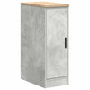 Vidaxx Garagenschrank 30x51x85 cm massives Kiefernholz betongrau