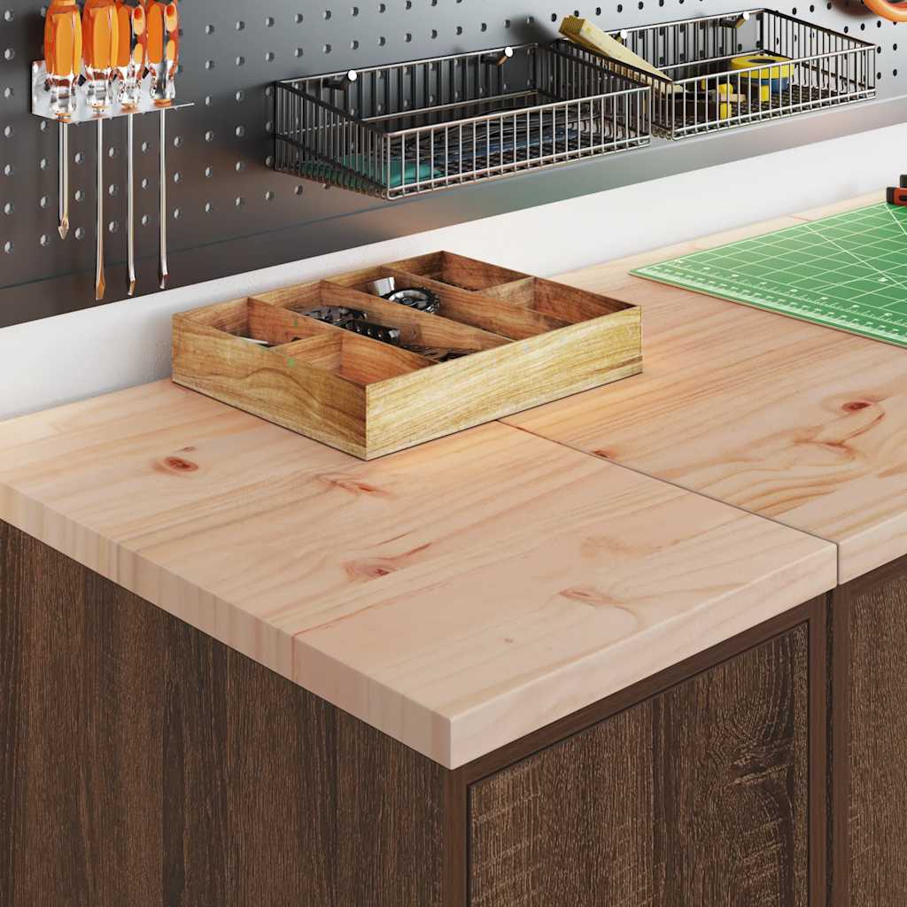 Vidaxx Garagenschrank 30x51x85 cm massives Kiefernholz, braune Eiche