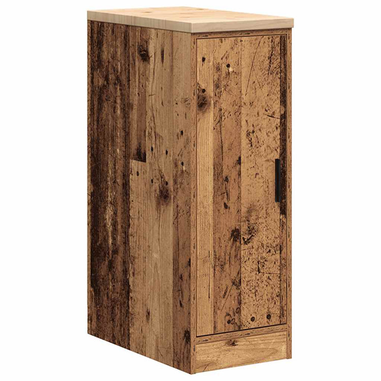Vidaxx Garagenschrank 30x51x85 cm massives Kiefernholz Altholz