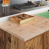 Vidaxx Garagenschrank 30x51x85 cm massives Kiefernholz Altholz