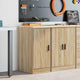 Vidaxx Garagenschrank 40x51x85 cm massives Kiefernholz Sonoma-Eiche farbig