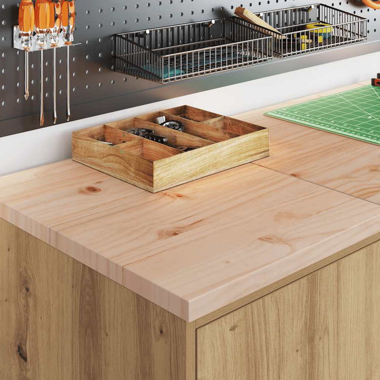 Vidaxx Garagenschrank 40x51x85 cm massives Kiefernholz Artisan Eiche gefärbt