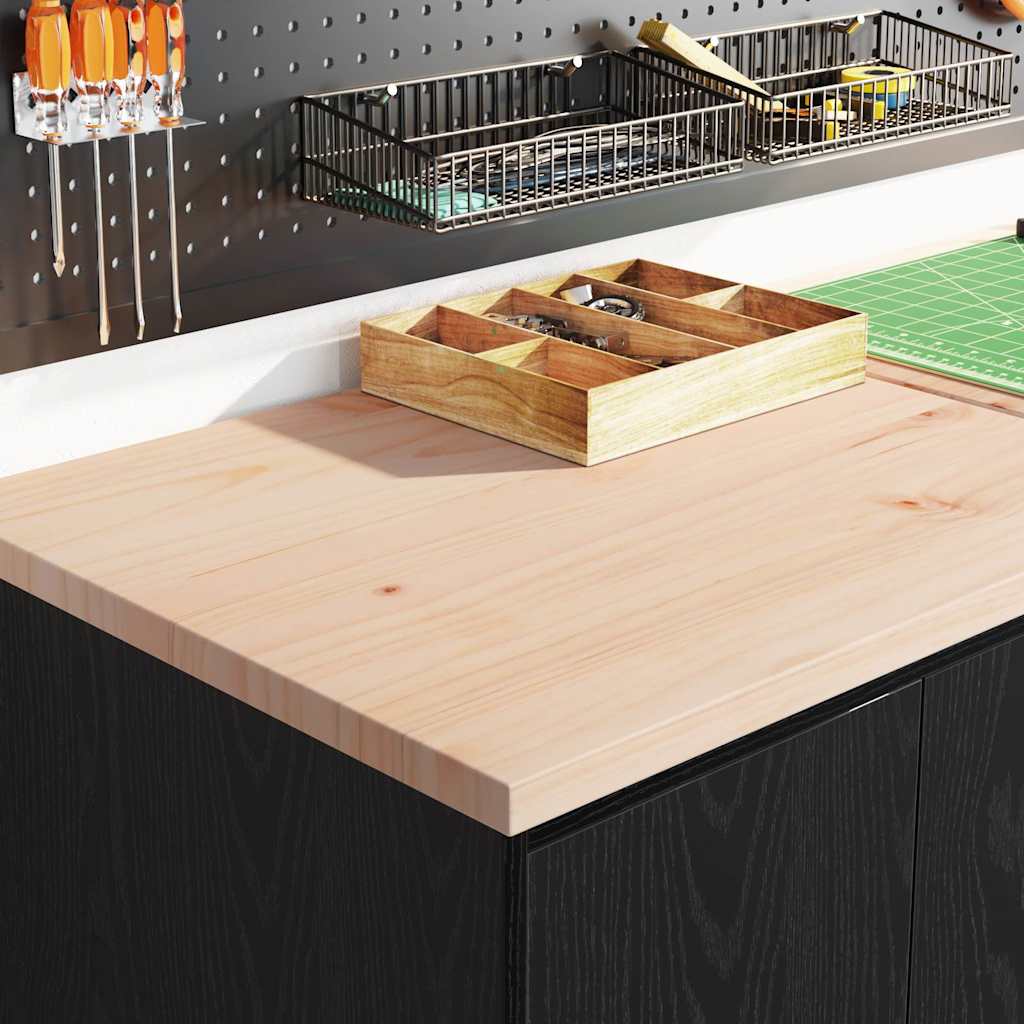 Vidaxx Garagenschrank 60x51x85 cm massives Kiefernholz schwarz